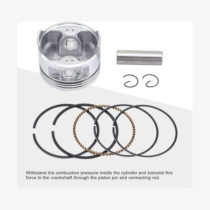 GOOFIT Piston Assembly Kit for CG 150cc 200cc Vertical Engine ATV Scooter Moped