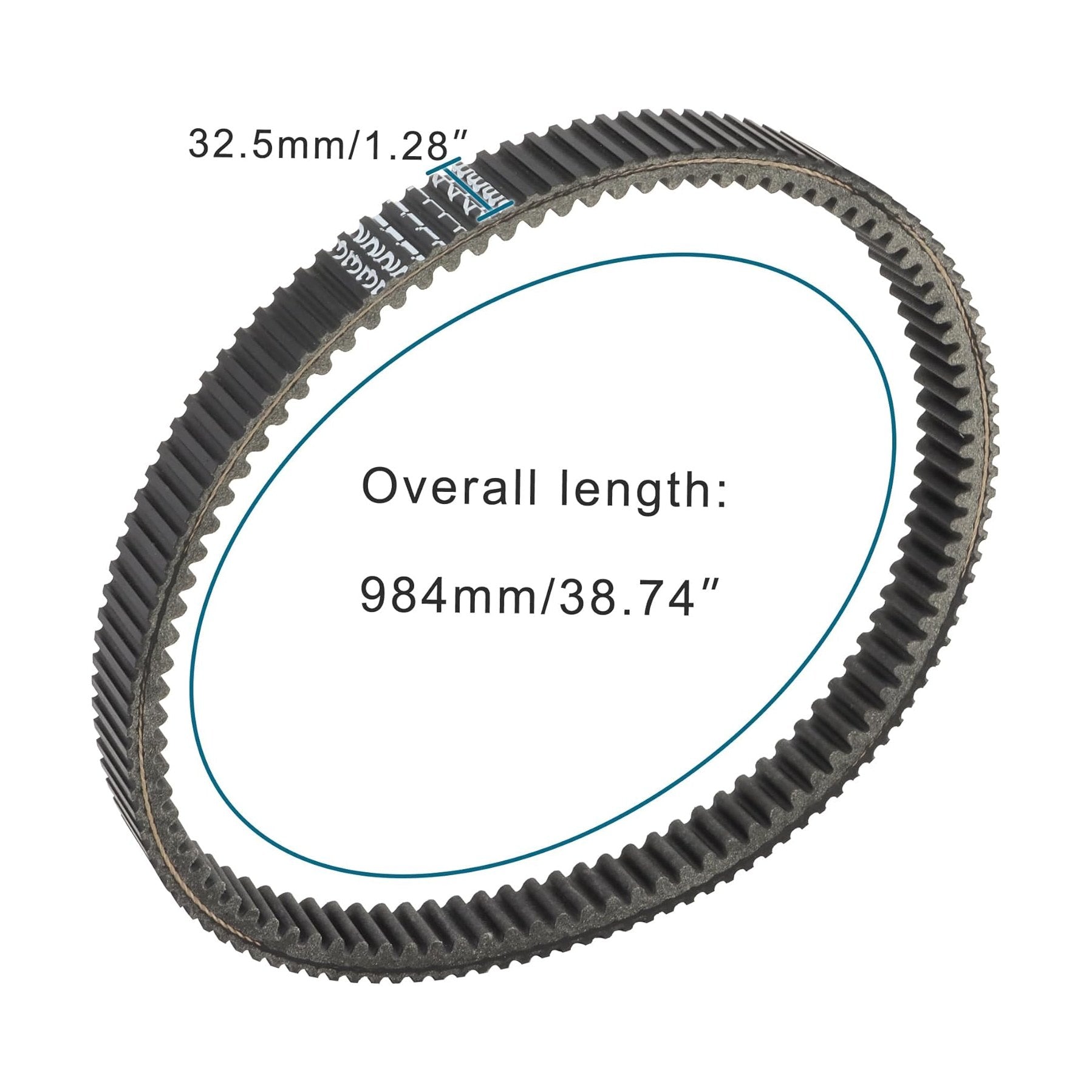 GOOFIT Drive Belt Heavy Duty Replacement for Polaris RZR 900 1000 XP XP4 2013-2024 2014-2024 3211196 3211148 3211142 3211172 3211180