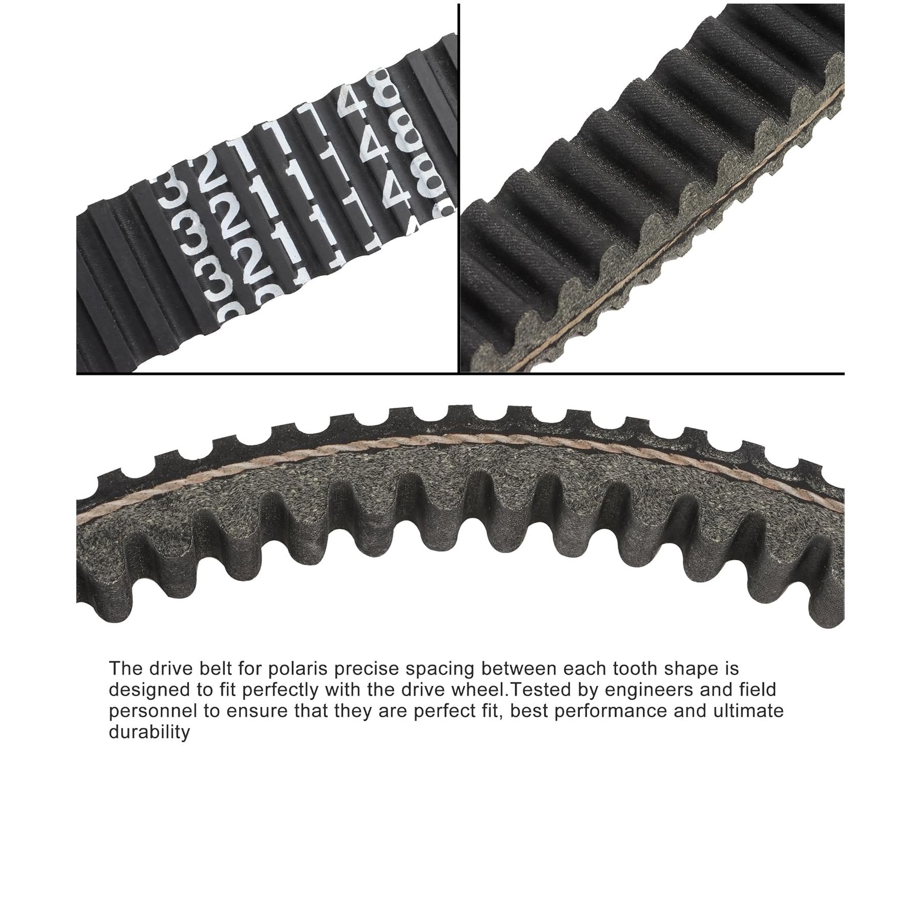 GOOFIT Drive Belt Heavy Duty Replacement for Polaris RZR 900 1000 XP XP4 2013-2024 2014-2024 3211196 3211148 3211142 3211172 3211180