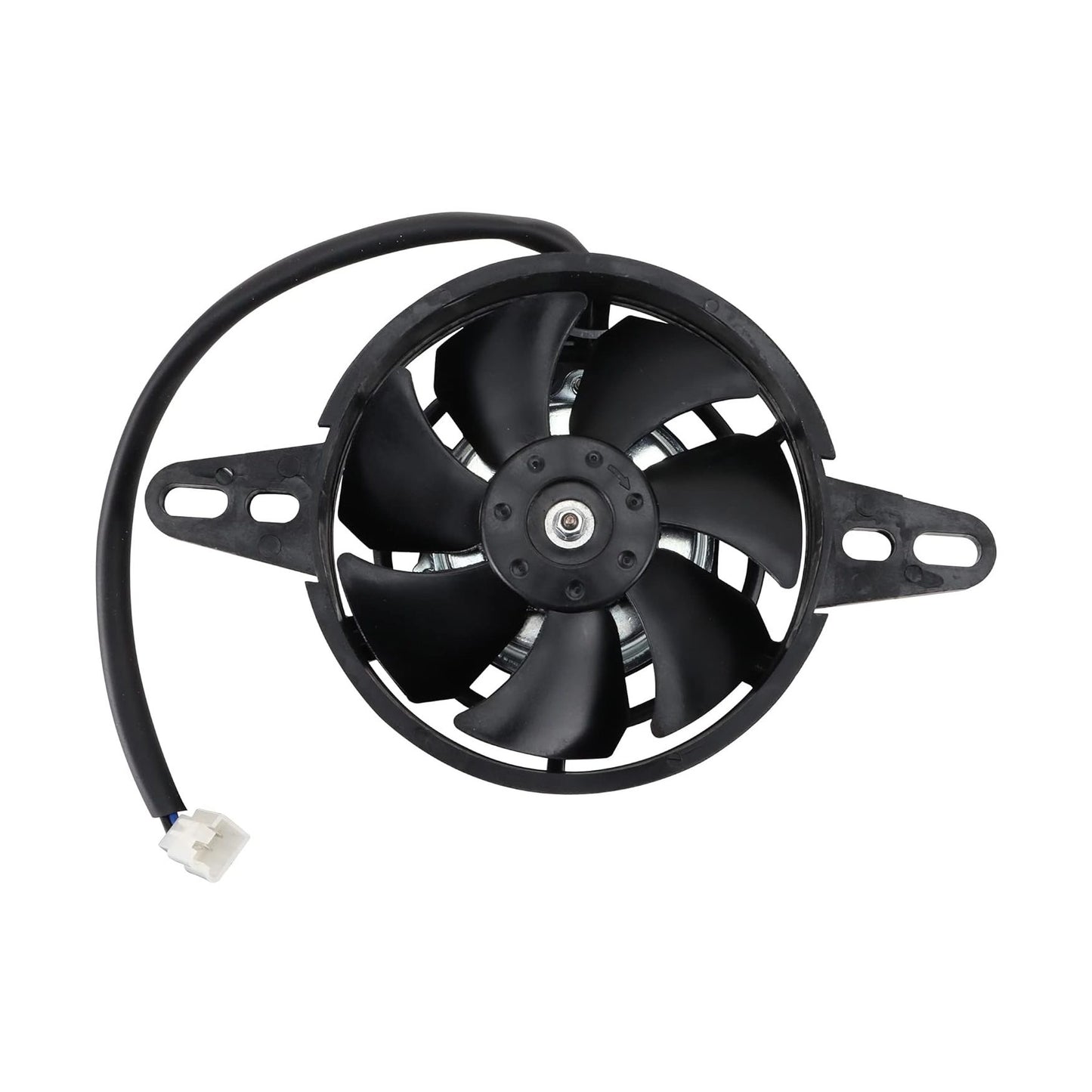 GOOFIT 12V DC Radiator Cooling Fan Replacement for Chinese NC250 150cc 200cc 250cc Water Cooled 4 Wheeler ATV Dirt Pit Bike Motorcycle UTV