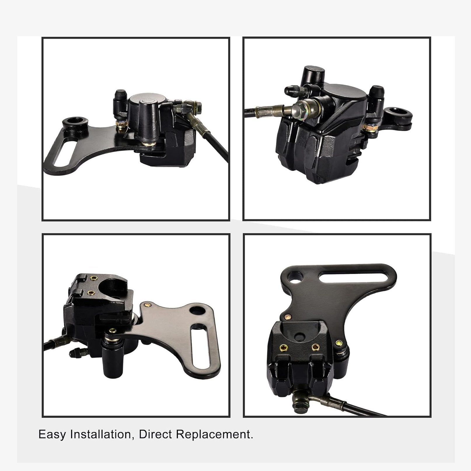 Rear Brake Assembly For SDG SSR 107 110 125 110cc 125cc Pit Dirt Bike