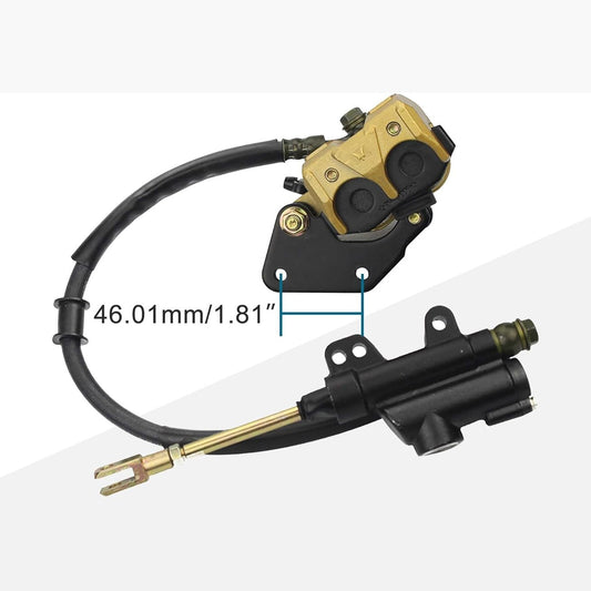 Rear Brake Assembly with Brake Pad For 50cc - 125cc ATV Dirt Bike