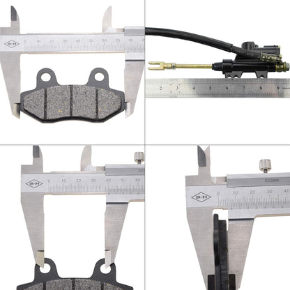 Rear Brake Assembly with Brake Pad For 70cc - 200cc off-road vehicles