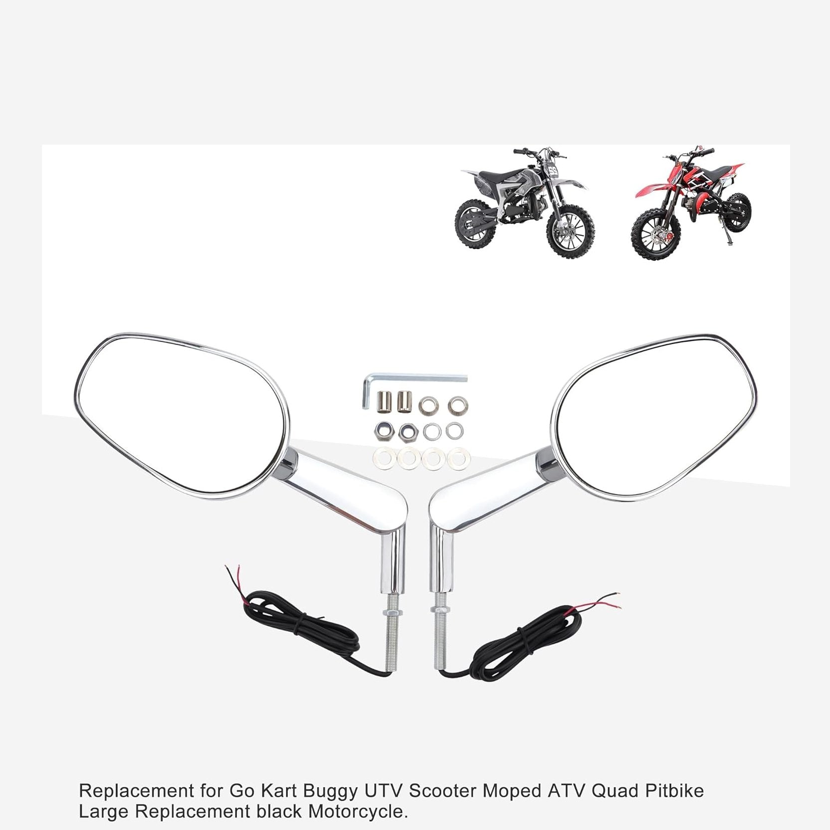 Rear View Side Mirrors For Harley-Davidson V-Rod 2009-2017