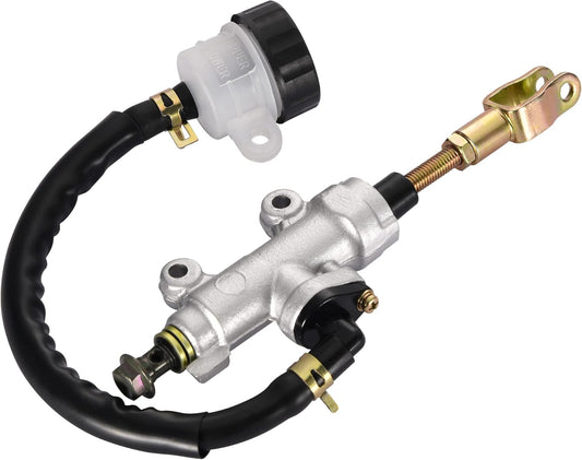 Rear Brake Master Cylinder with Reservoir for 50cc-125cc ATV Dirt Bike Pit Bike