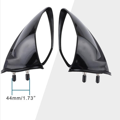 GOOFIT Motorboat Rearview Mirror a pair of Replacement for WaveRunner VX110 VX110 VXR VXS V1 FX Sport Deluxe Cruiser EX Series 2005-2009