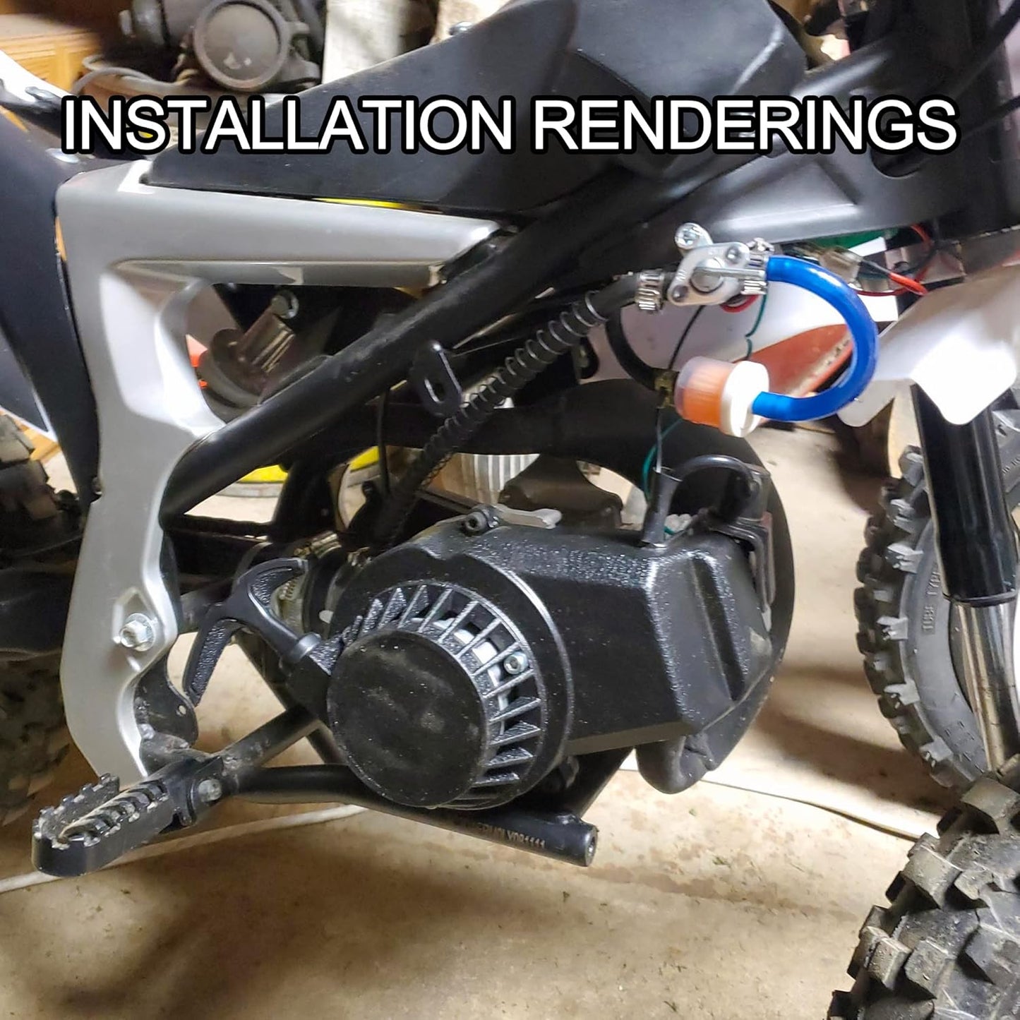 Recoil Starter - Aluminum - 2 Stroke - BLACK - Version 2