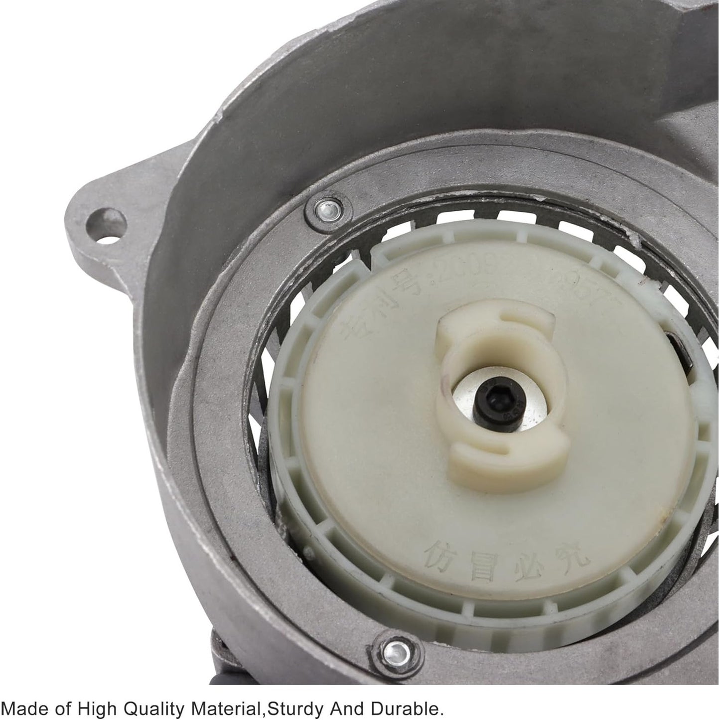 GOOFIT Aluminum Pull Start Recoil Starter Replacement for 2 Stroke 47cc 49cc Pocket Bike Mini Bike Dirt Bike Scooter ATV Quad Motorcycle