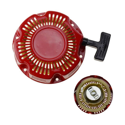 GOOFIT Pull Start Recoil Starter Replacement for 154F Generator Engine Pit Bike ATV Quad Moped Scooter Bicycles Red