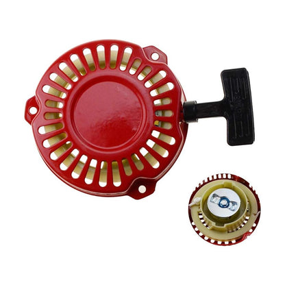 GOOFIT 3 Holes Pull Recoil Starter Replacement for 4 Stroke 152F GX100 Generator Lawn Mower Water Pump Pressure Power Washer Engine