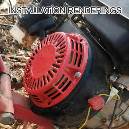 GOOFIT Recoil Pull Starter Assembly Replacement for GC135 GC160 GCV135 GCV160 28400-Z0L-V20ZB Lawn Mower Engine Red