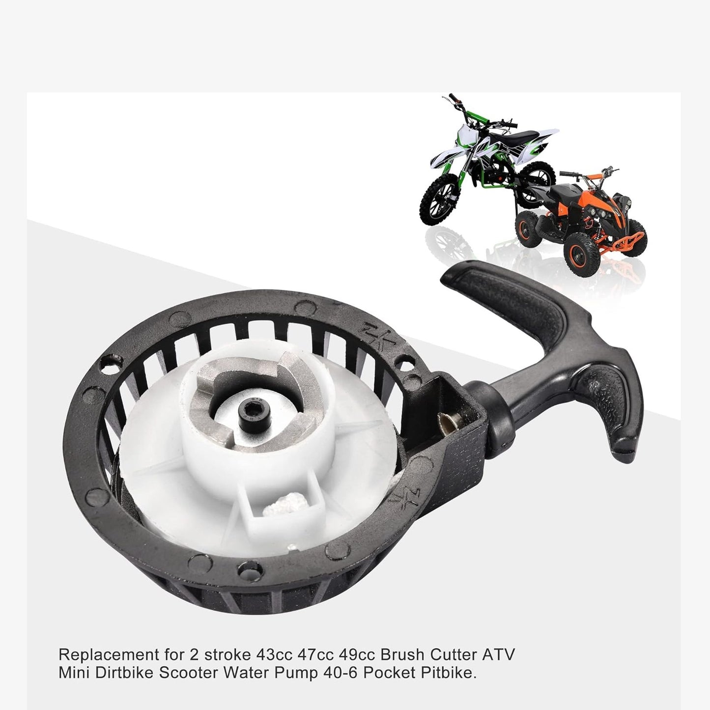 Recoil Starter For 40-6 2-Stroke 47cc 49cc