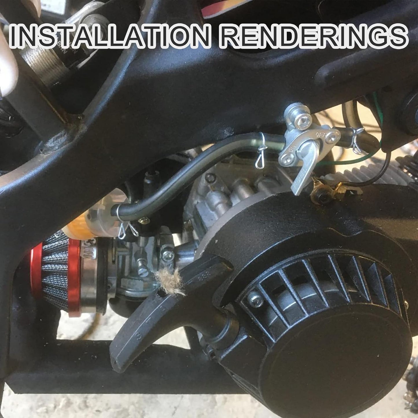 Recoil Starter For 40-6 2-Stroke 47cc 49cc