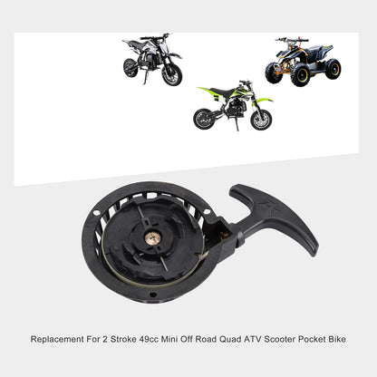 GOOFIT Pull Start Recoil Starter for 43cc 49cc 50cc Mini Pocket Bike ATV Dirt Bike Gas Scooter