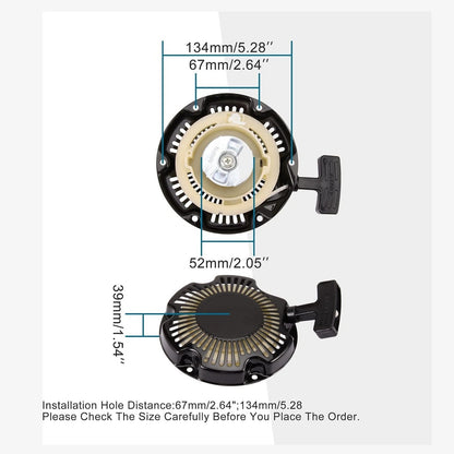 GOOFIT Pull Start Recoil Replacement for MM-B80 MM-B80R Youth Mini Bike Baja Doodlebug 2.8hp DB30 97cc Doodle Bug Mini Racer Bike Motovox MBX10 MBX11 MBX12 Parts