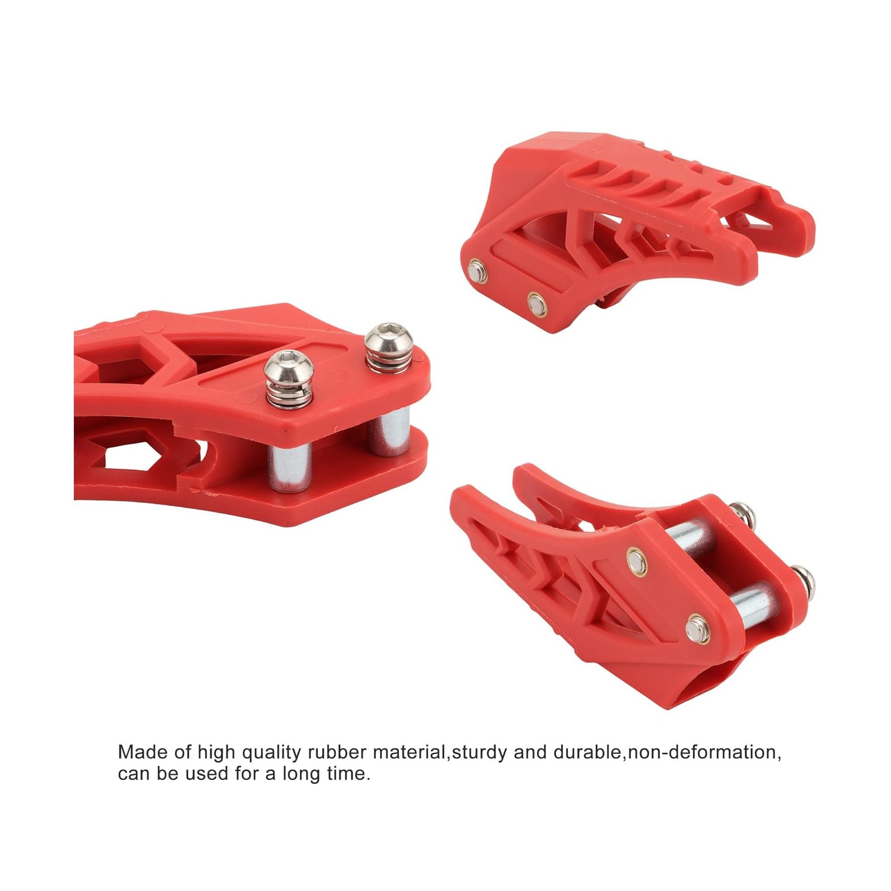 GOOFIT 420# 428# Chain Guide Chain Guard Fit for CRF 250 R EXC CRF YZF KXF for BSE Bosuer Dirt Bike Pit Bike Red