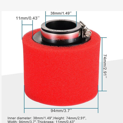 Red Pod Air Filter 35/38/42/45/48mm