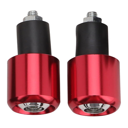 Red 22mm CNC Brake Clutch Lever Set with Twist Throttle Grips for Motorcycle ATV