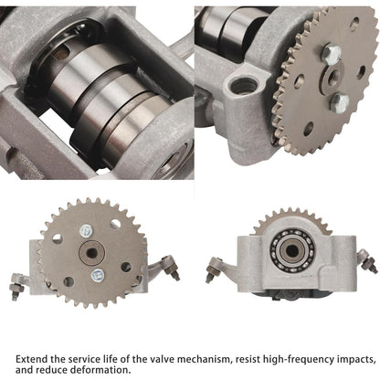 GOOFIT Motorcycle Rocker Arms Camshaft Support Replacement for 161cc Scooter Chinese Moped MTB Go Kart