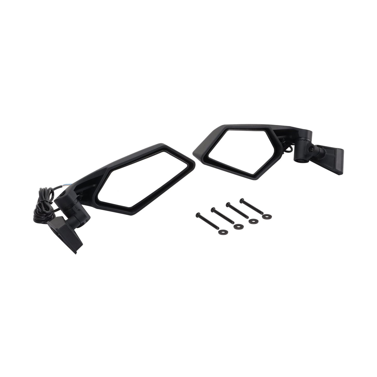 Side Mirrors with Turn Signal Set For Can Am Maverick X3