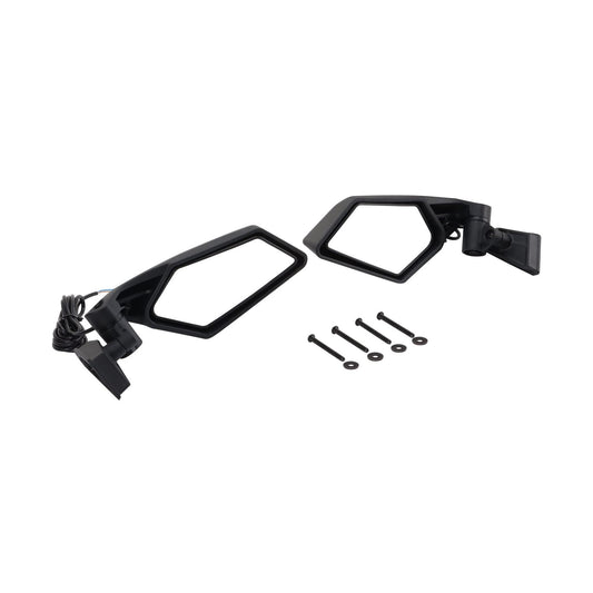 Side Mirrors with Turn Signal Set For Can Am Maverick X3
