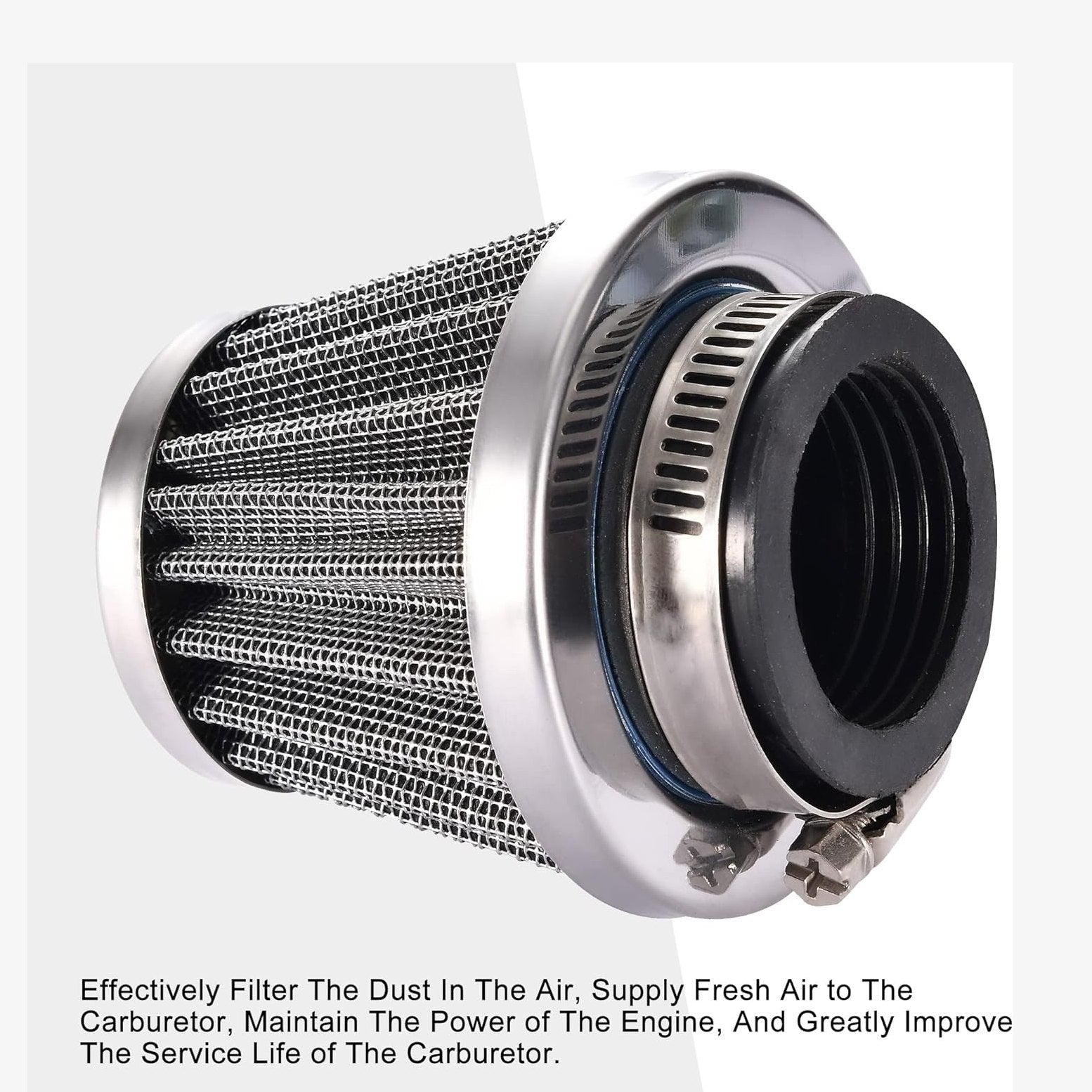 Silver Air Filter 35/38/42/44/58mm