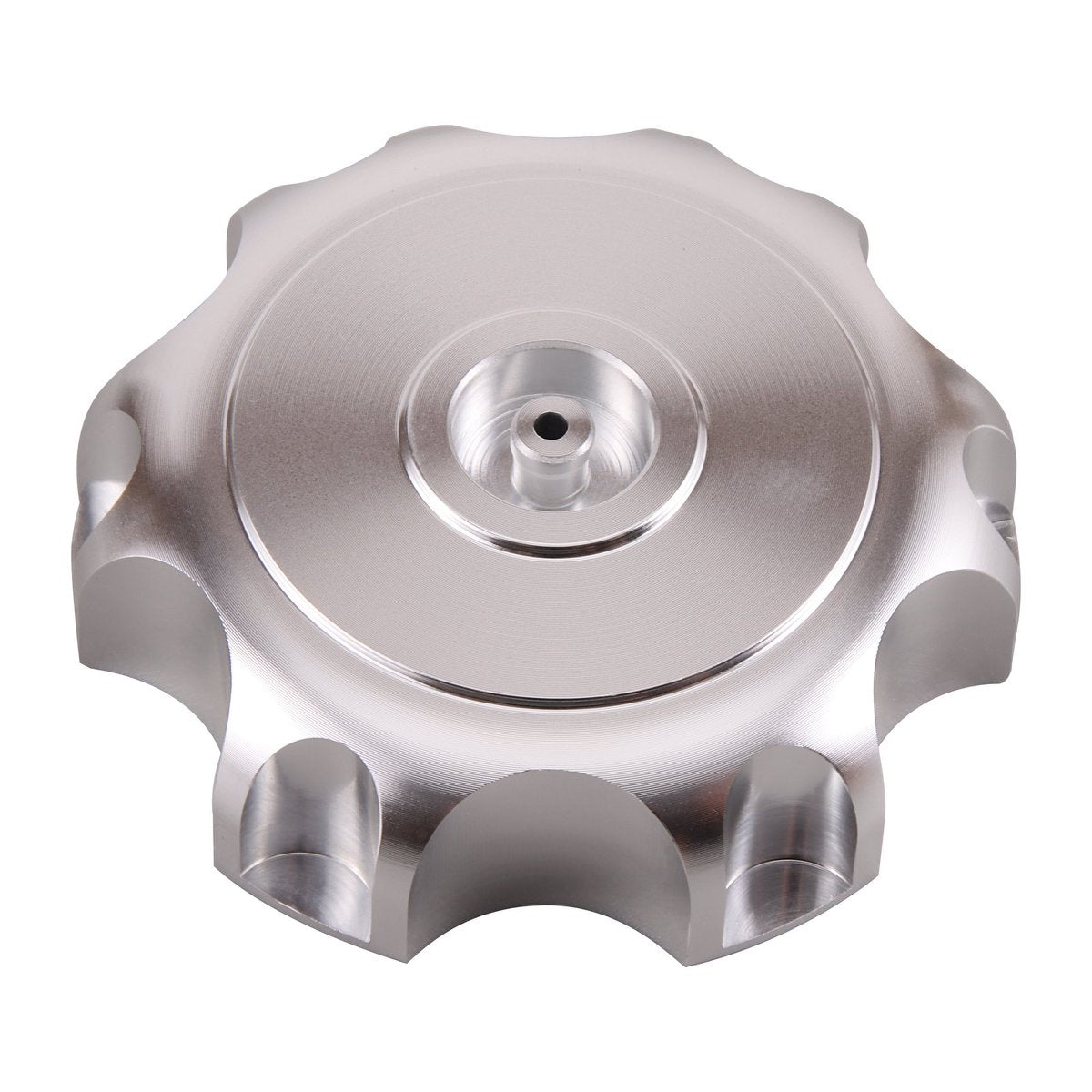 Silver Fuel Tank Cap Cover 50mm for CRF XR TTR SSR Pit Dirt Bike ATV