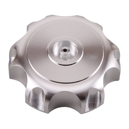 Silver Fuel Tank Cap Cover 50mm for CRF XR TTR SSR Pit Dirt Bike ATV