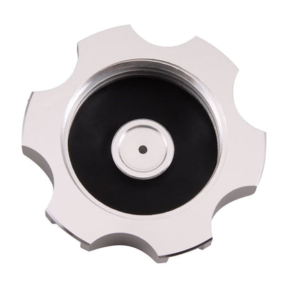 Silver Fuel Tank Cap Cover 50mm for CRF XR TTR SSR Pit Dirt Bike ATV
