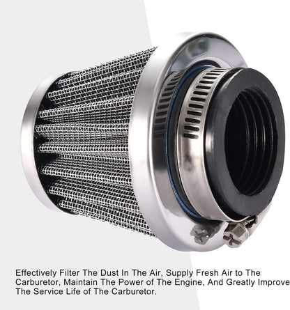 35mm Air Filter for 50cc 70cc 90cc 110cc ATV Scooter Horizontal Engine