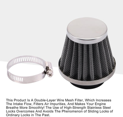 38mm Air Filter for GY6 CG 150 Scooter ATV Dirt Bike PZ26 PZ27 Carb