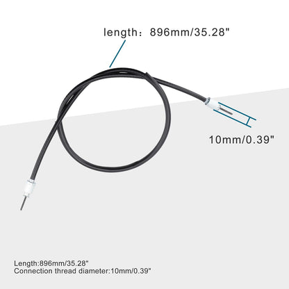 GOOFIT 35.28" Speedometer Cable for GY6 50cc Moped Motorcycle Scooter Accessory