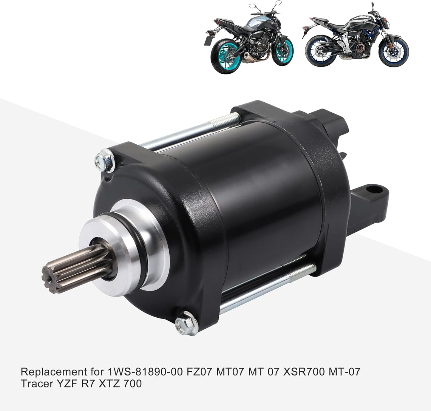 Starter 1WS-81890-00 For Yamaha FZ07 MT07 XSR700 YZFR7 TENERE 700