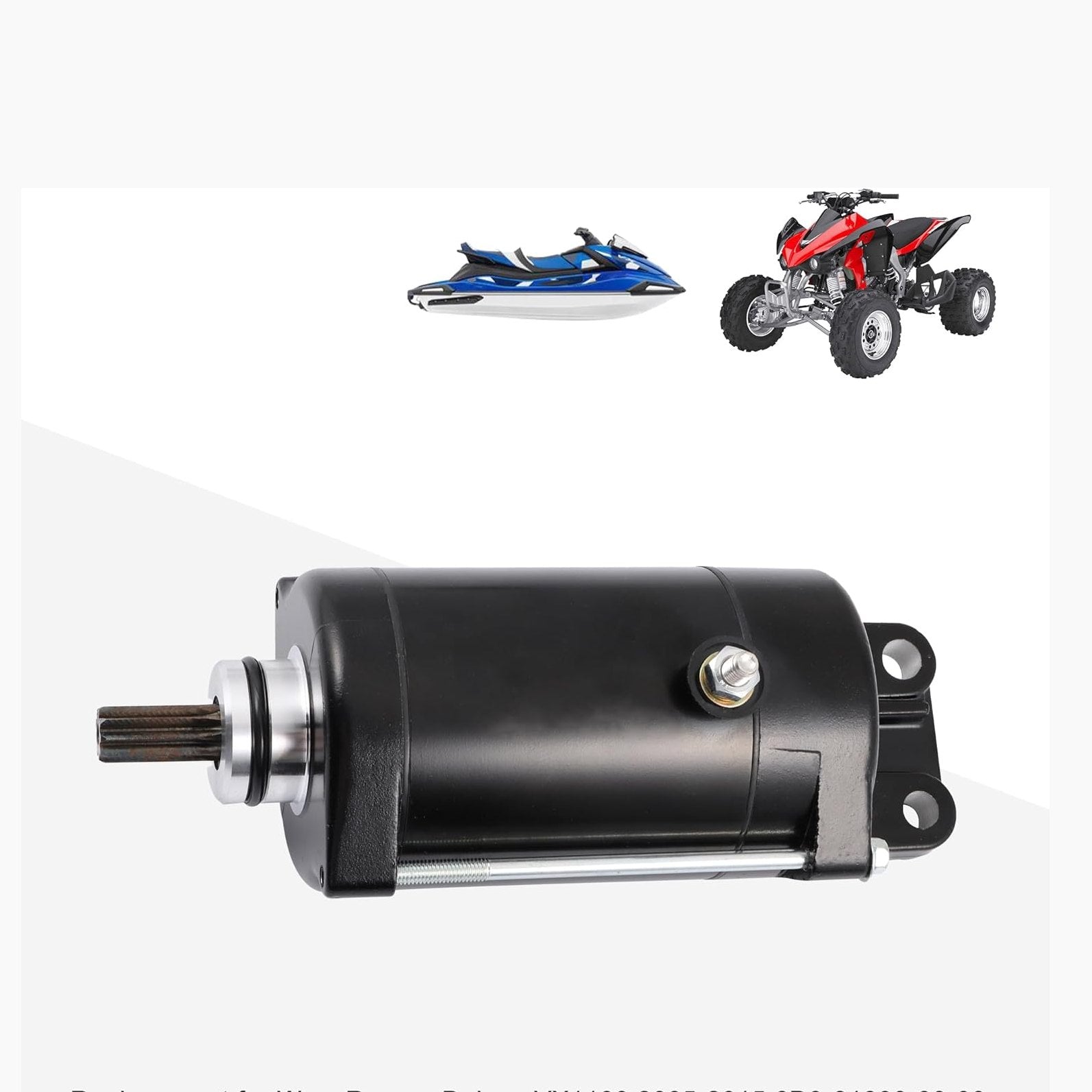 Starter - 9 Spline - Yamaha WaveRunner Deluxe VX1100