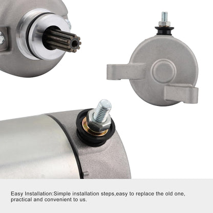 GOOFIT Electric Starter Start Motor Accessories Fit Engine Replacement for ATV YFZ450 04-13 YFZ450 LE 2004 YFZ450 SE 05-09 5TG-81800-00-00 5TG-81890-00-00