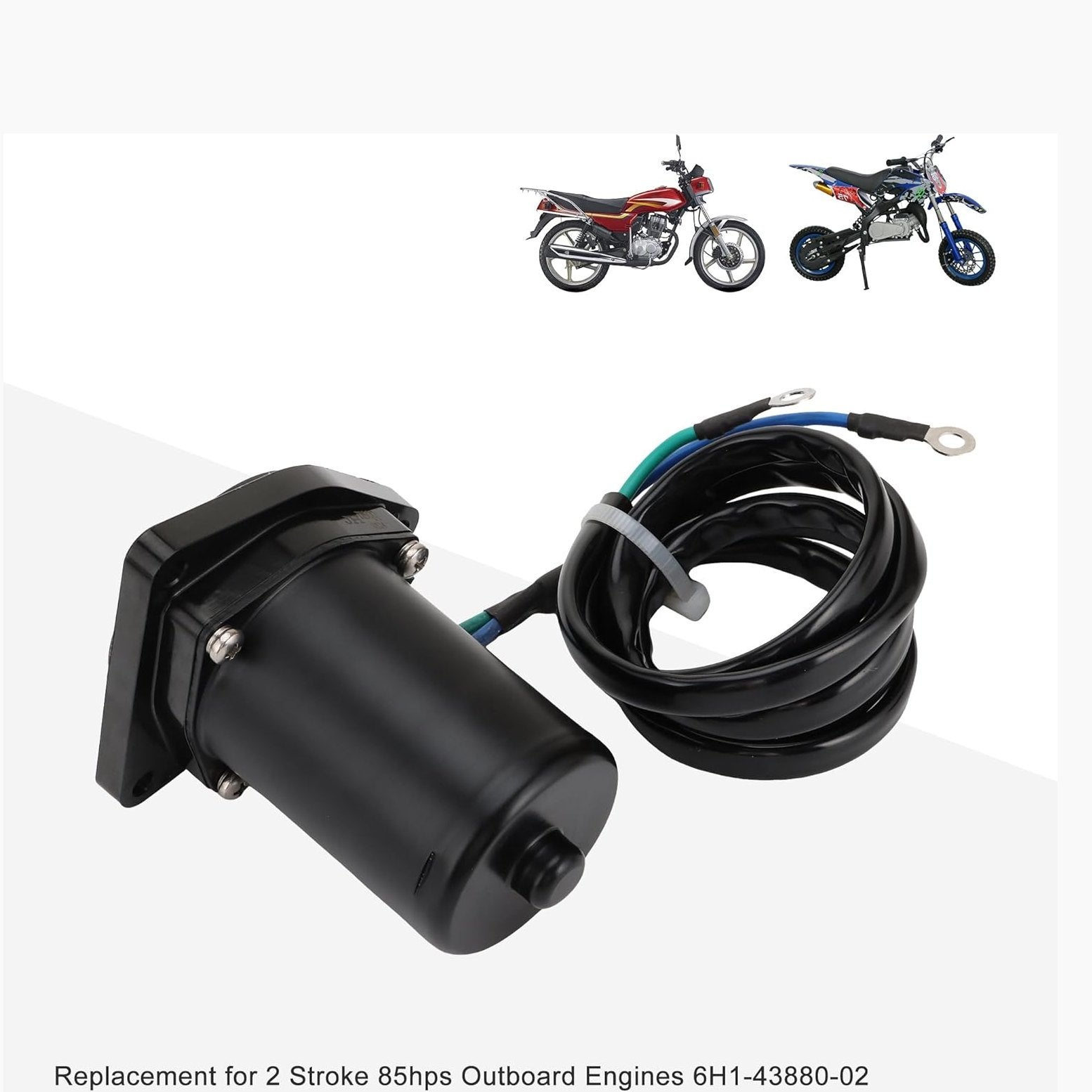 Starter Motor For 2 Stroke 85hps Outboard Engines 6H1-43880-02