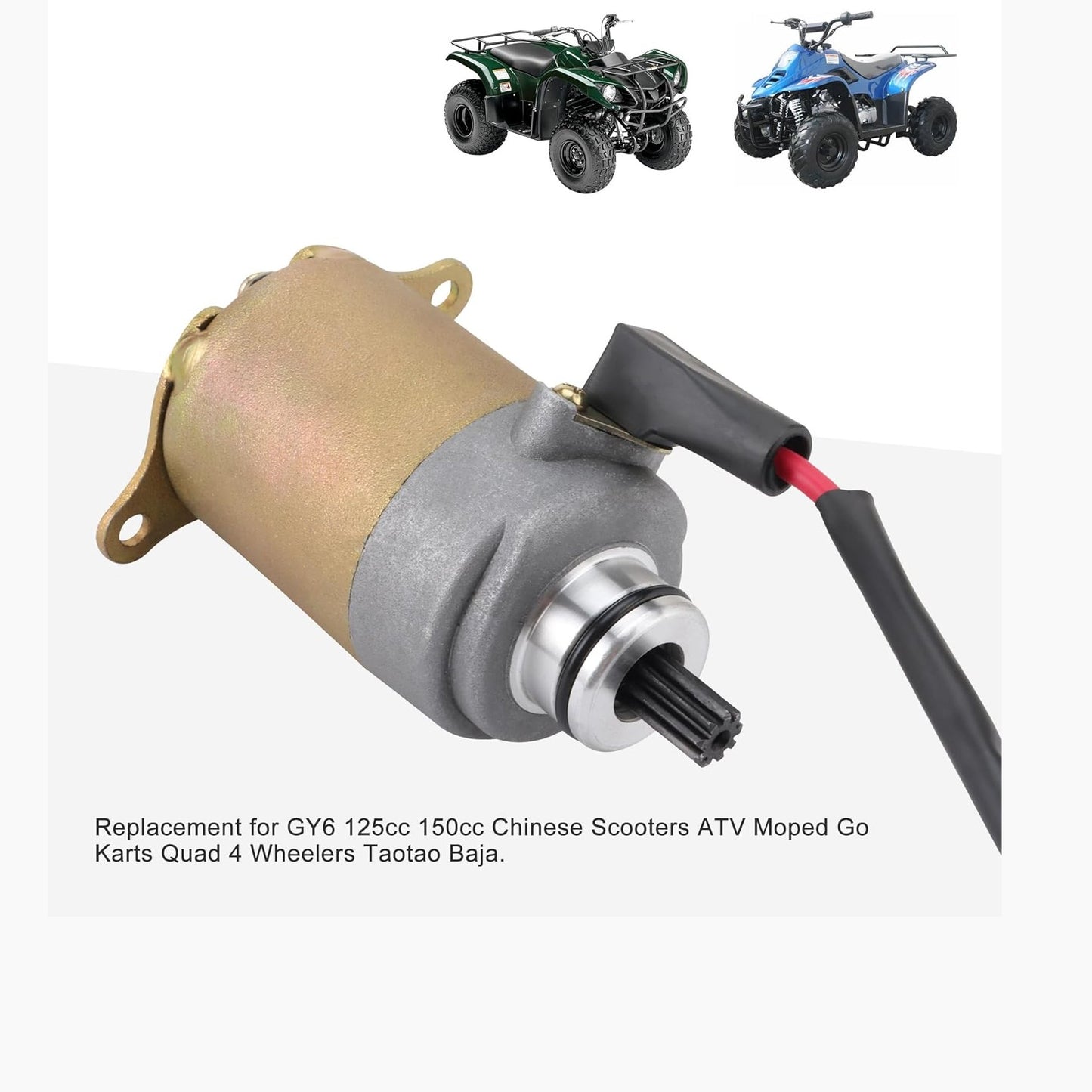 Starter Motor For GY6 125cc 150cc Engine