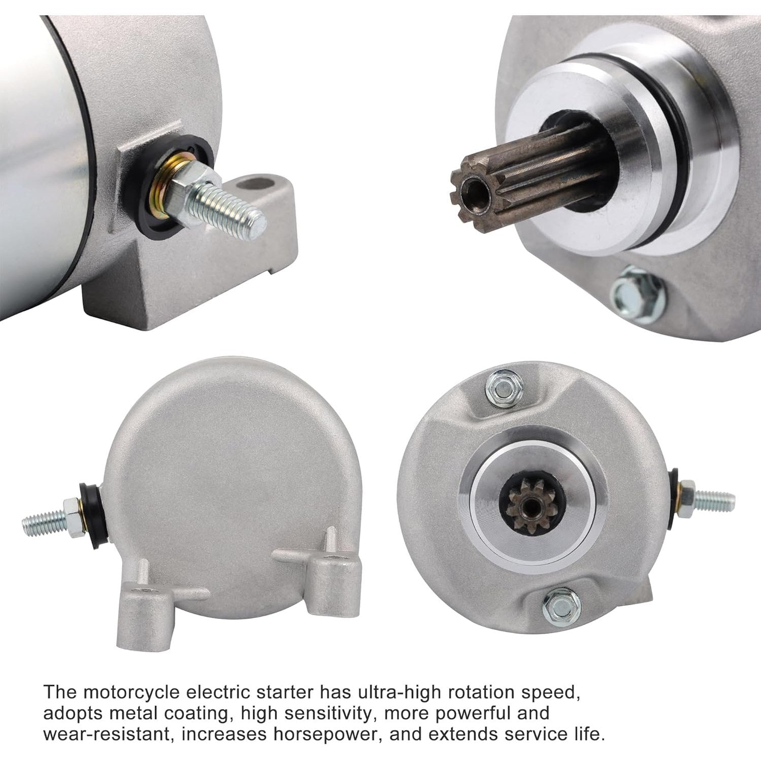 Starter Motor For Honda AX-1 NX250 NX2502 CBX250 XL250 XR250