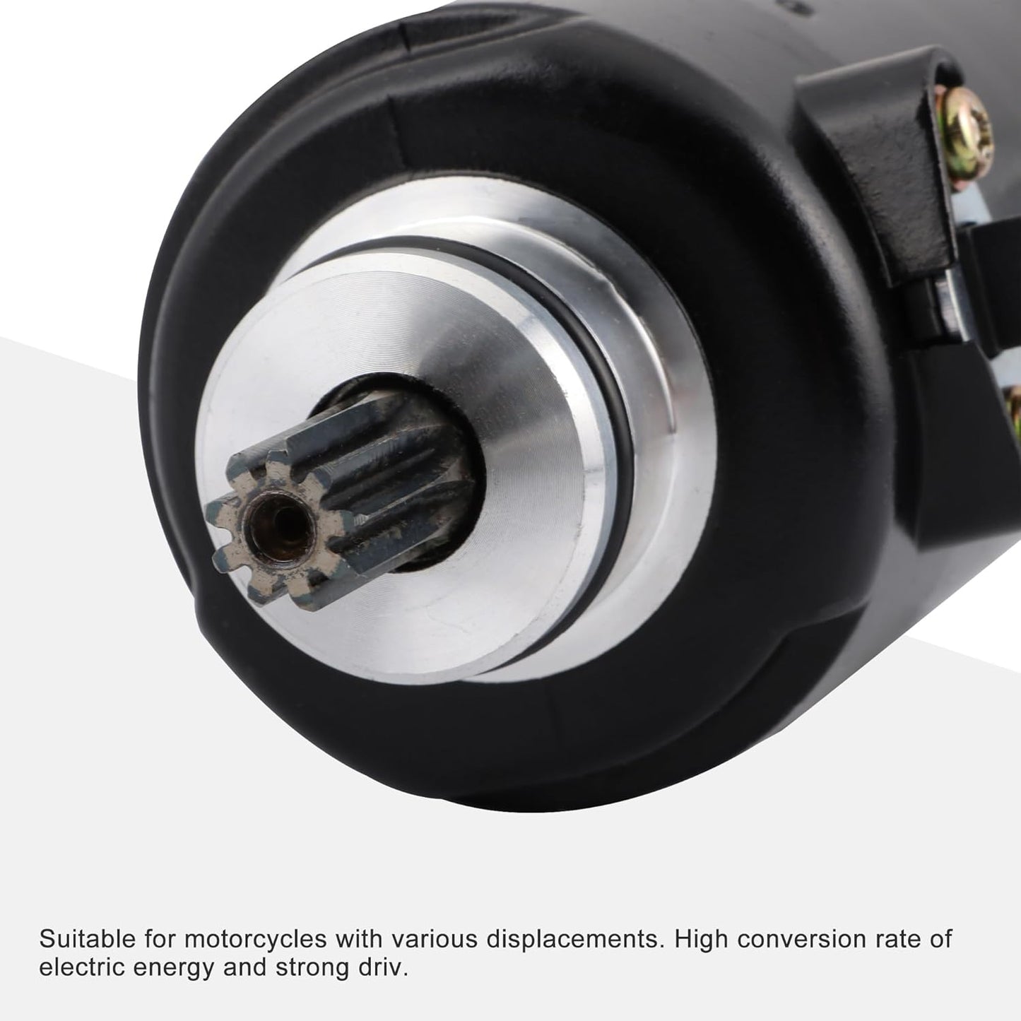 GOOFIT 12V Motorcycle Starter Motor Replacement for GY12 CBR250 Hornet 1996-2008 JADE 250 CCW