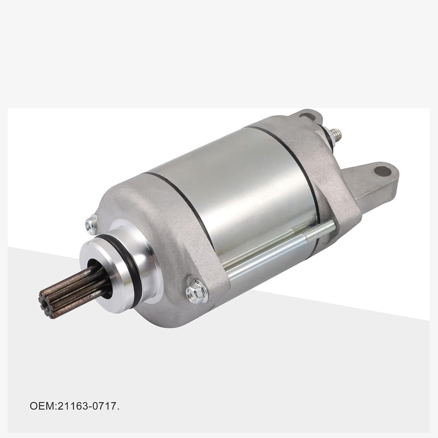 GOOFIT Motorcycle Electric Starter Motor Starting Replacement for300 EX300 13-17 Z300 16-18