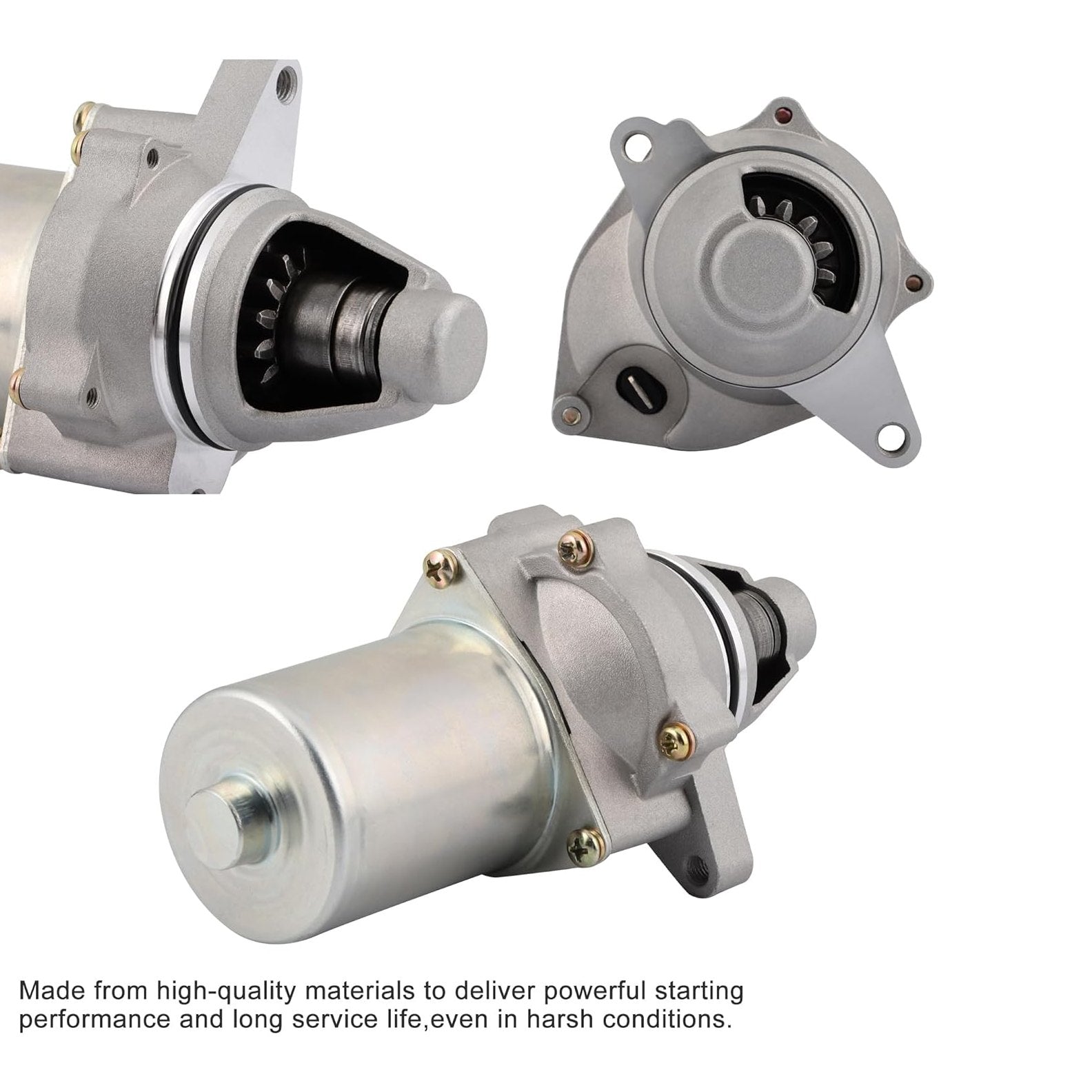 GOOFIT Starter Motor Assembly Replacement for TB1 Model Motorcycle UTV ATV