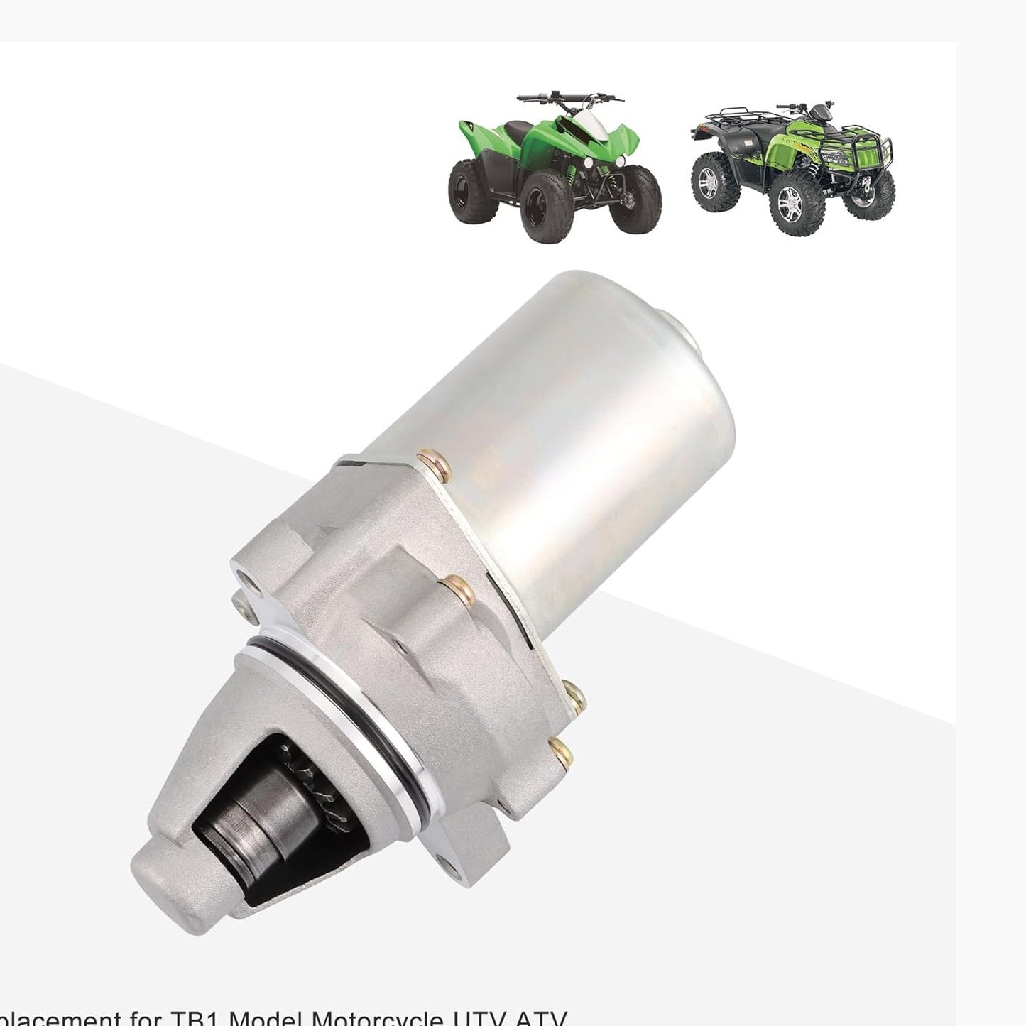 GOOFIT Starter Motor Assembly Replacement for TB1 Model Motorcycle UTV ATV