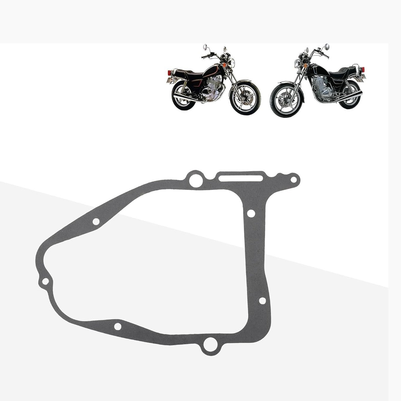 GOOFIT Engine Stator Cover Gasket Replacement for GN250 GN 250 E 1982-2001 GZ250 GZ 2501999-2011 TU250 TU250X OEM 11483-37D00 11483-38300 11483-37D11