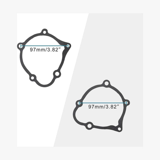 GOOFIT Motorcycle Stator Cover Gasket Replacement for Gsx-1300R Hayabusa GSX1300R 1999-2003