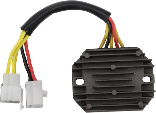 Motorcycle rectifier regulator with wires and connectors for Suzuki Boulevard S40 LS650