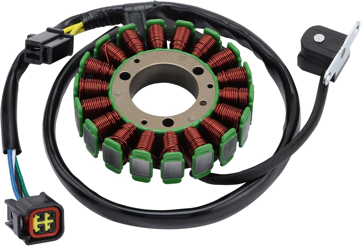 GOOFIT 18 Coil 7 Wire Magneto Stator for Suzuki DRZ400 Ignition Generator Replacement