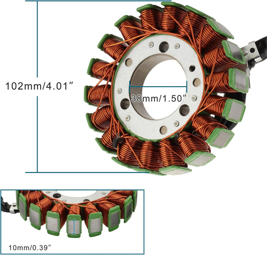 Suzuki GN250 GN250E TU250 Stator 1982–2016 | 32101-38302