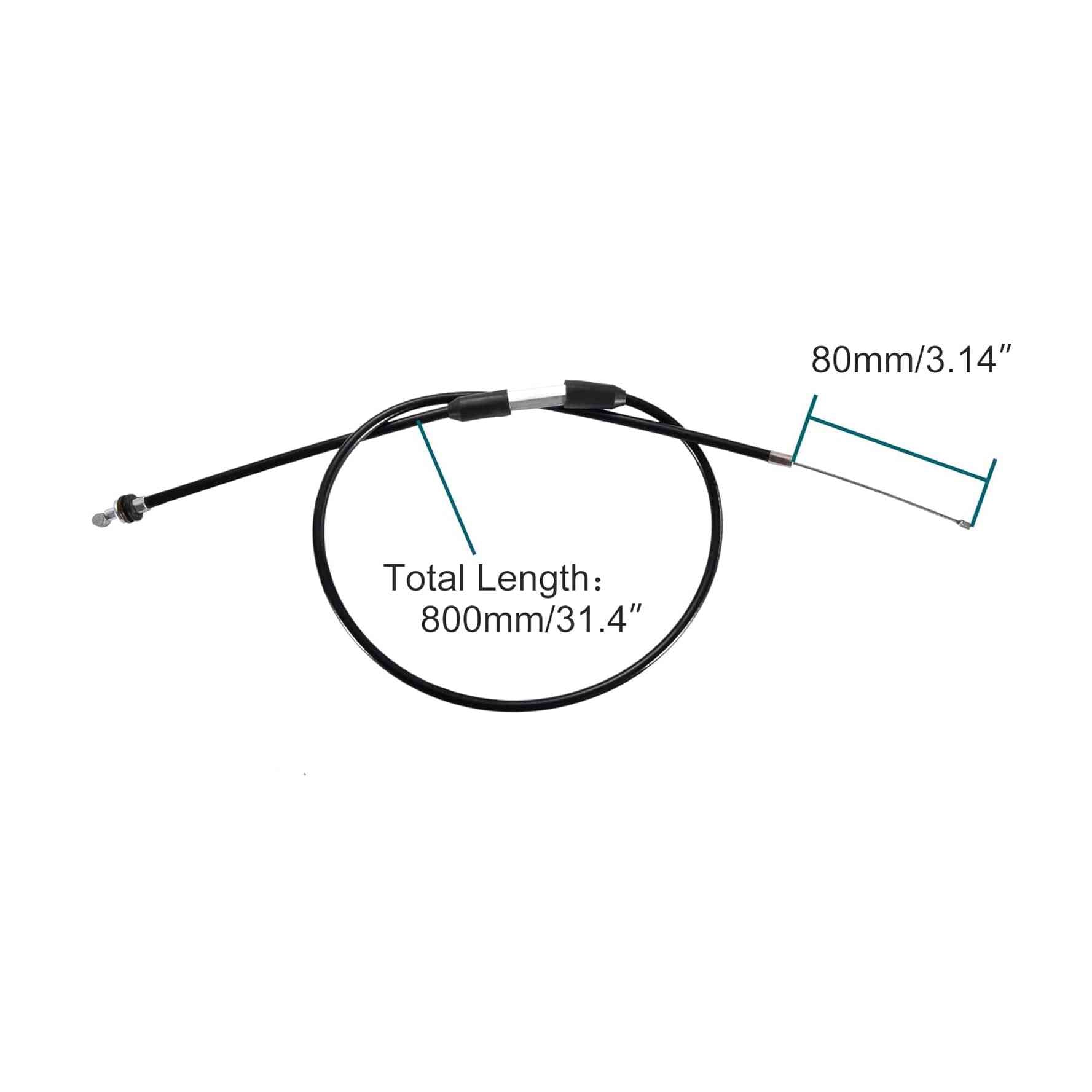 GOOFIT Throttle Cable Shifter with Adjuster Replacement for 50cc 70cc 90cc 110cc 125cc ATV Dirt Bike Pit Bike Scooter