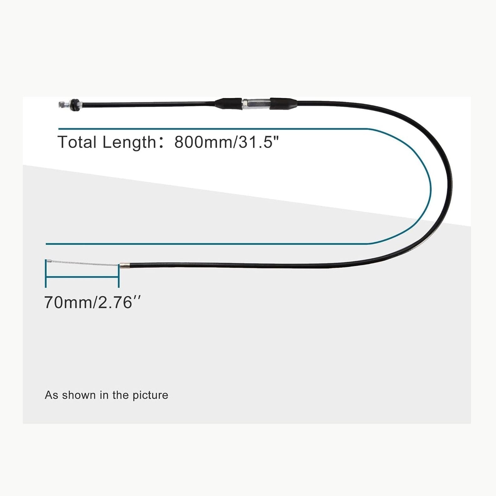 GOOFIT 31.5" Throttle Cable Shifter with Adjustment Replacement for 50cc 70cc 90cc 110cc 125cc TaoTao Roketa Baja Sunl Jonway Chinese Kids ATV Quad 4 Wheeler