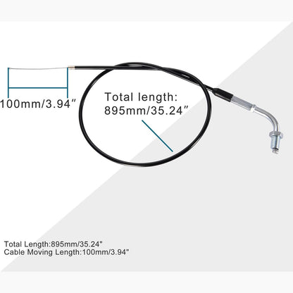 GOOFIT 35.24" Throttle Cable Replacement for 50cc 70cc 90cc 110cc 125cc 4 Stroke Engine Pit Dirt Bike Chinese Scooter ATV 4 Wheeler Quad Go Kart Moped